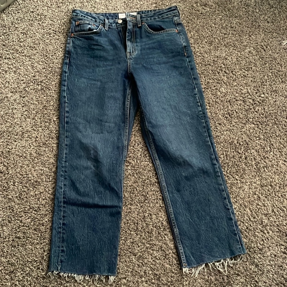 TOPSHOP cropped jeans